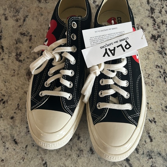 Authentic Converse X Comme des Garcons - Picture 4 of 6